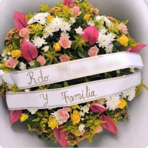 Coronas con Anthurium